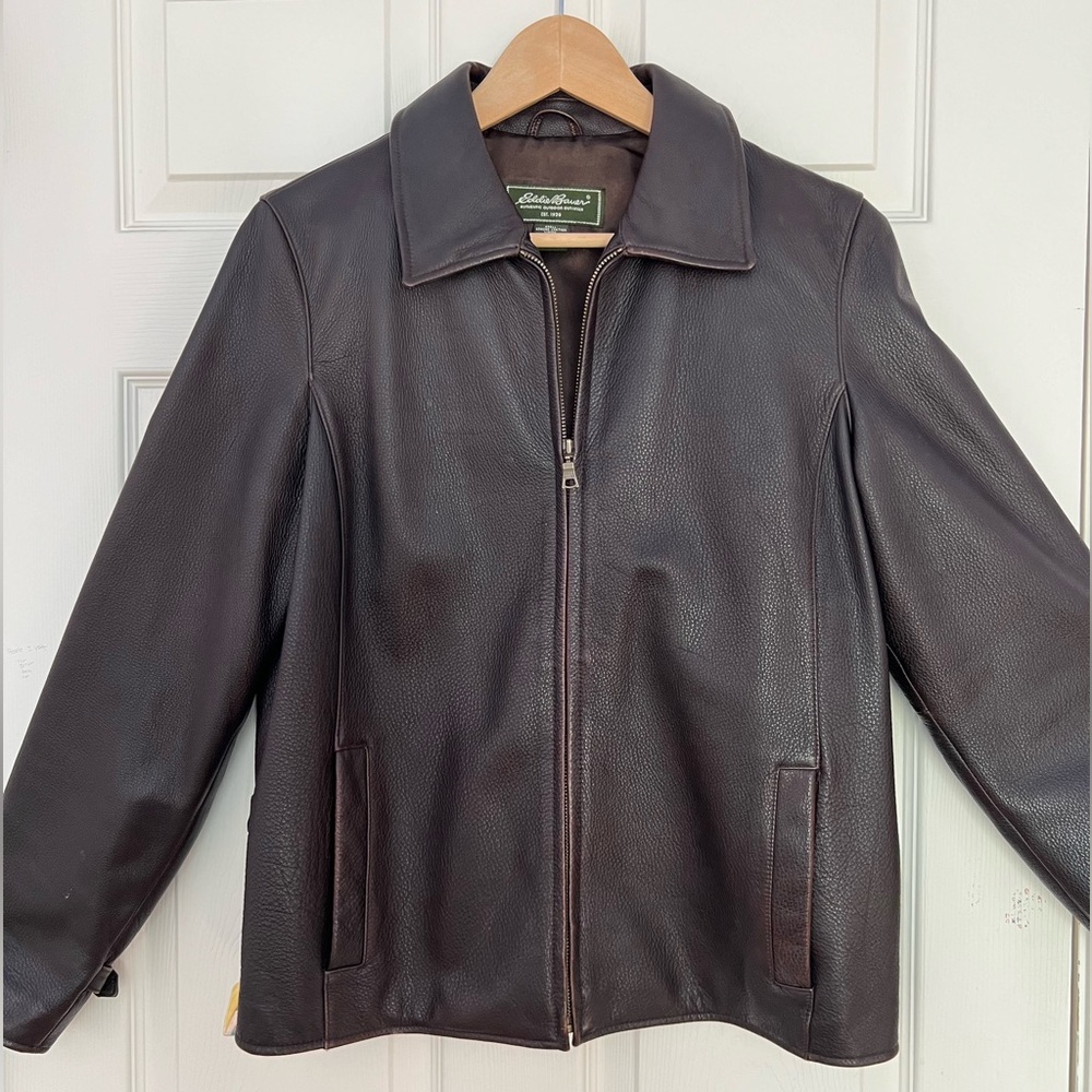 Vintage Eddie Bauer Genuine Leather Jacket